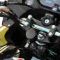 Preview: Bordsteckdosenhalter mit Befestigungsmaterial