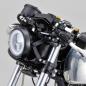 Preview: CNC Lampenhalter-Set in schwarz, 49 mm
