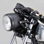 Preview: CNC Lampenhalter-Set in schwarz, 49 mm