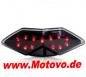 Preview: LED Rücklicht Kawasaki  Z1000 Bj. 10-, getöntes Glas