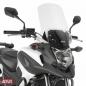 Preview: Givi D1111STG Windschild transparent für Honda NC700X (12-13) / NC750X / NC750X DCT (14-15)