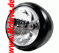 Preview: Scheinwerfer 7","HD-Style", Klarglas, mattschwarz