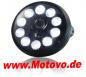 Preview: LED-Scheinwerfer 7","British Style", mattschwarz, E-geprüft