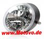 Preview: Scheinwerfer "V-Rod Style" in schwarz, E-geprüft