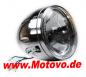 Preview: Hauptscheinwerfer 5 3/4 Zoll verchromt, mit LED Standlichtring