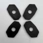 Preview: Indy Spacer, schwarz, Stahl, Kawasaki