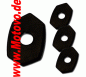 Preview: Indy Spacer, schwarz, Stahl, Kawasaki Z650/800/900 /Z1000/ ER6-N/F