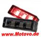 Preview: LED Einbaurücklicht Brick3, getönt, E-geprüft, Paar