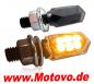 Preview: LED-Blinker New Nano, schwarz, dunkel getöntes Glas