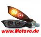 Preview: LED-Blinker Rücklichtkombi Shadow, schwarz, getönt