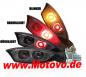 Preview: LED-Blinker Rücklichtkombi Shadow, schwarz, getönt