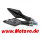 Preview: LED-Blinker Rücklichtkombi Spark, schwarz, getönt, E-geprüft