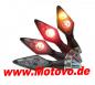 Preview: LED-Blinker Rücklichtkombi Spark, schwarz, getönt, E-geprüft