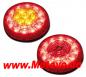 Preview: 1 Paar LED Blinkerkombi Round mit integrierten Blinkern, ATV