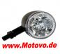 Preview: LED Blinker/  Standlichtkombi Prisma, schwarz-matt, klares Glas