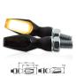 Preview: 1 Paar COB-Blinker "Shield"