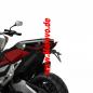 Preview: Kennzeichenhalter HONDA X-ADV 750, Bj. 17-19, verstellbar, schwarz, inklusive Reflektorhalter