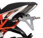 Preview: Kennzeichenhalter-Set für KTM RC 125/200/390 Baujahr 2014-