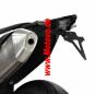 Preview: Kennzeichenhalter KTM 690 SMC BJ 2019-, verstellbar, schwarz, inkl. Reflektorhalter
