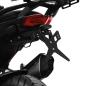 Preview: Kennzeichenhalter X-Line für DUCATI Multistrada V4 1200 21-, schwarz, verstellbar