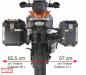 Preview: Givi PL 7705 CAM SEITENKOFFER-TRÄGER STAHLROHR FÜR TREKKER OUTBACK