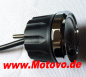 Preview: ACE-MD052-353S Multifunktionales Digitalinstrument in schwarz inklusive Tacho, Drehzahlmesser, Temperaturanzeige