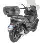 Preview: GIVI V45 Monokey® Topcase - schwarz - mit transparenten Reflektoren