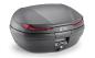Preview: GIVI V45 Monokey® Topcase - schwarz - mit roten Reflektoren