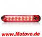 Preview: LED-Rücklicht Rail rot, E-geprüft