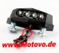 Preview: LED-Kennzeichenbeleuchtung Vento, Alu, schwarz