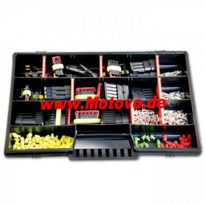AMP Superseal Starter Set, Sortiment 1 - 6-polig, Stift- und Buchsengehäuse, für 0,35mm²-2,50mm²