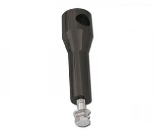Lenkerhalter Big Bone schwarz, 150 mm Zylinderform