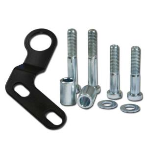 Bordsteckdosenhalter mit Befestigungsmaterial