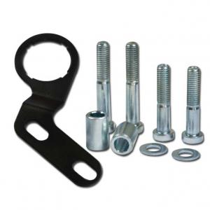 Bordsteckdosenhalter mit Befestigungsmaterial