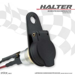 Bordsteckdosenhalter für Bordsteckdose Ø 18mm