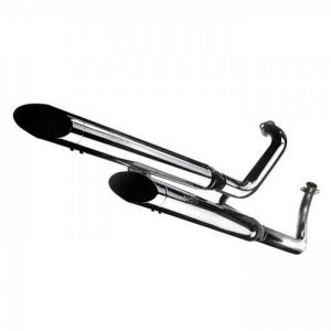 Auspuff Silvertail K02 Kawasaki VN 900 Classic Baujahr 2006 bis 2010