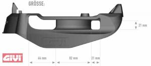 GIVI M6M KUNSTSTOFF PLATTEN-KIT KOMPLETT