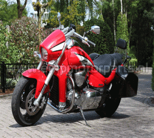 Sturzbügel im H.D. Style SUZUKI M 1800R Intruder