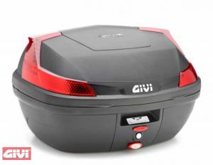 Givi Topcase B47 Blade Monokey Topcase mit Platte in Carbon Optik