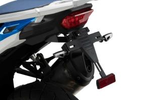 ORIGINAL BLINKERVERLÄNGERUNG HINTEN für HONDA CRF1100L AFRICA TWIN ADVENTURE SPORTS 2020-2023 in schwarz