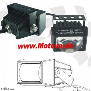 LED-Ellipsoidscheinwerfer mit Abblendlicht