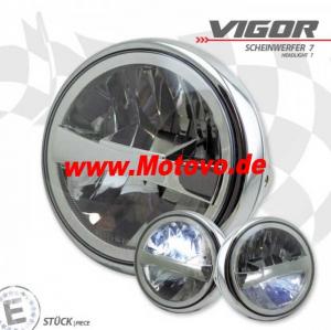 LED-Scheinwerfer 7 Zoll, "Vigor"