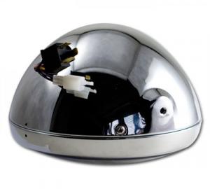 LED-Scheinwerfer 7", FARGO, M8 seitlich, chrom, E-geprüft