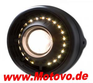 Ellipsoid-Scheinwerfer 7", Angel Eye, E-geprüft