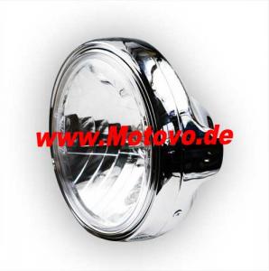 Preview: Scheinwerfer 7 Zoll Chrom, LTD Style
