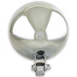 Preview: Scheinwerfer "Bullet", E-geprüft in chrom