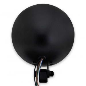 Preview: Scheinwerfer "Bullet", E-geprüft in schwarz-matt