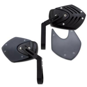 Preview: 1 Paar Lenkerendenspiegel "SHIELD 10", D30