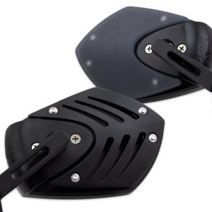 1 Paar Lenkerendenspiegel "SHIELD 10", D30