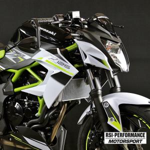Preview: 1 Paar Lenkerendenspiegel Storm in schwarz M8 Kawasaki